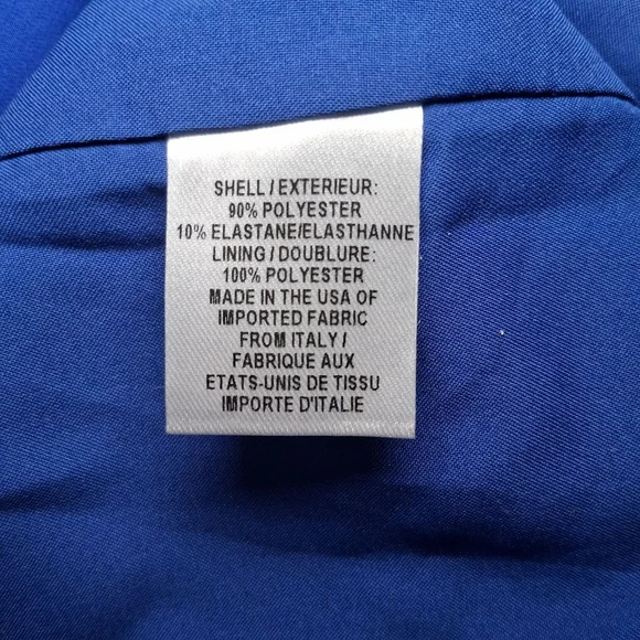 New Milly Italian Cady Kelly Mini Dress in Cobalt Blue Size 10 Fit n Flare $450 - Picture 12 of 13